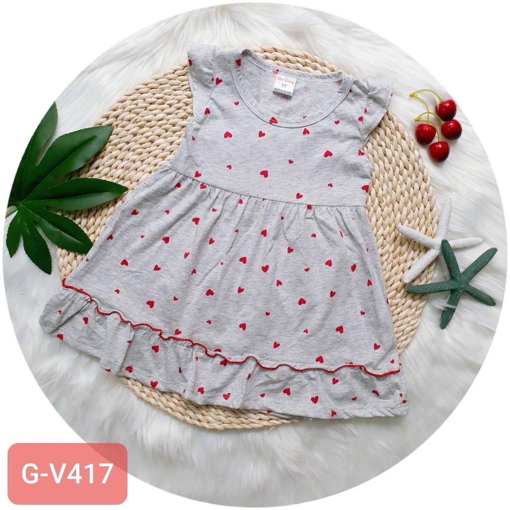 Đầm tay cánh tiên bé gái