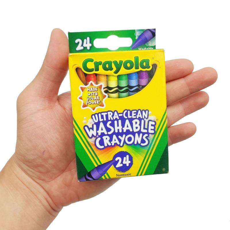 Hộp 24 Bút Màu Sáp Rửa Được - Crayola 526924
