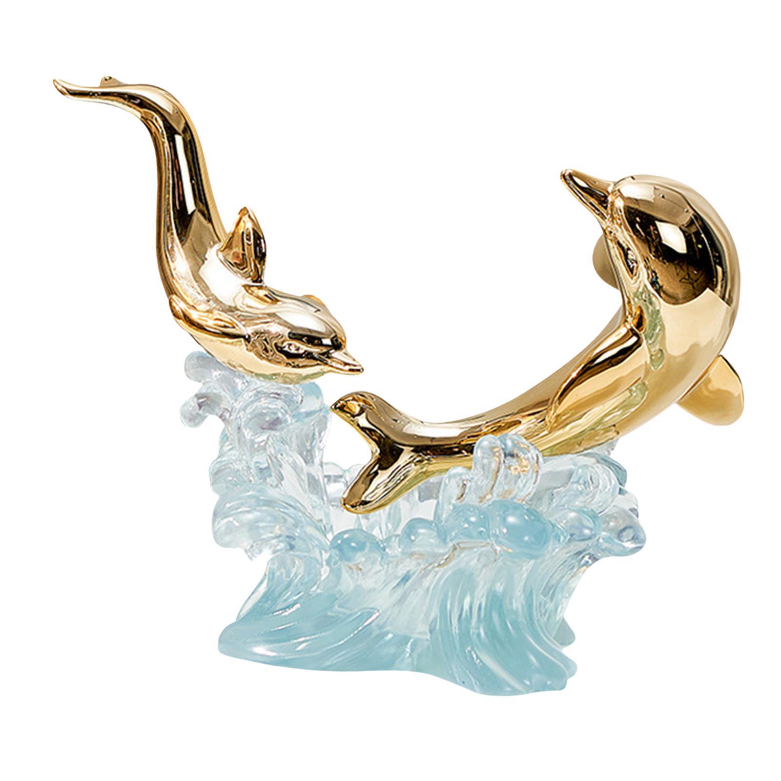 Creative Creative Dolphin Rack Animal Sculpture Crafts for gifts