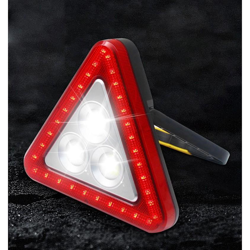 Biển Tam Giác Cảnh Báo đèn Nguy Hiểm Cho ô Tô Có đèn LED