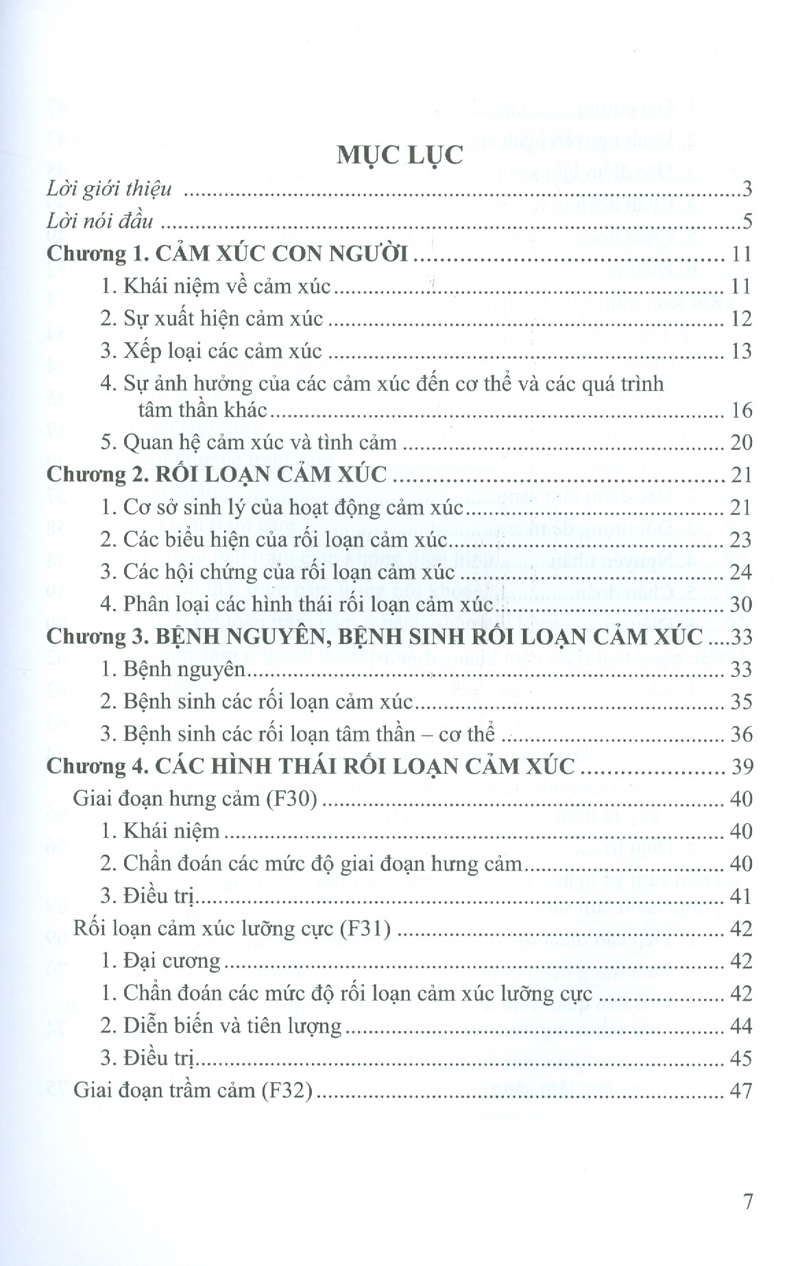 Các Rối Loạn Cảm Xúc (Sách tham khảo)