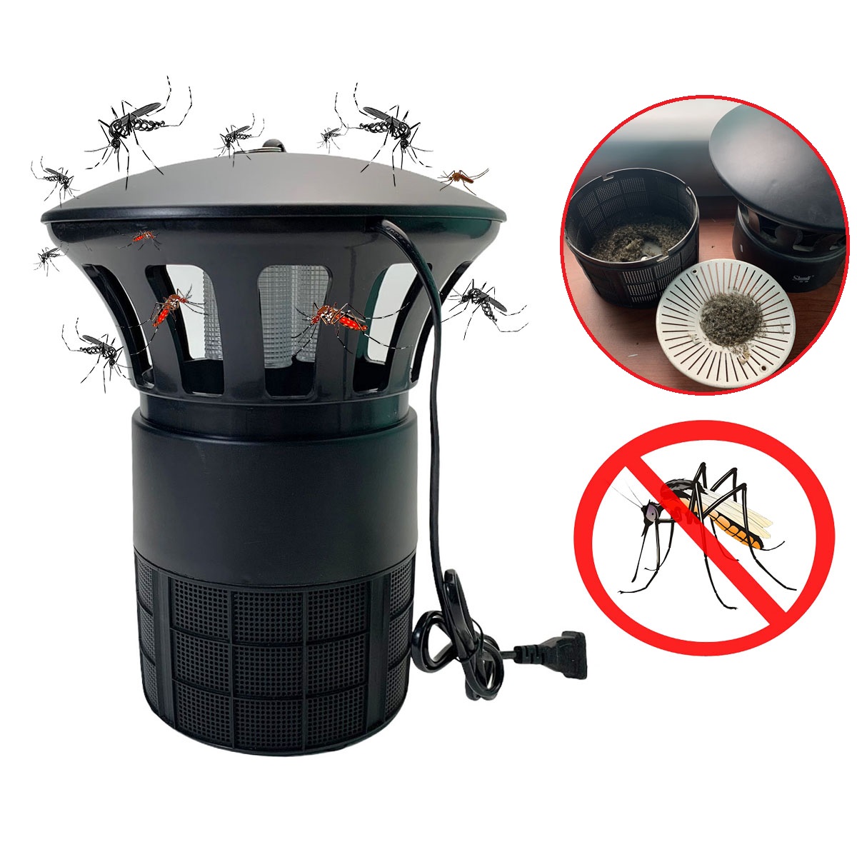 Đèn Bắt Muỗi Thông Minh Mosquito Killer - Diệt muỗi hiệu quả - Bảo vệ gia đình bạn khỏi muỗi