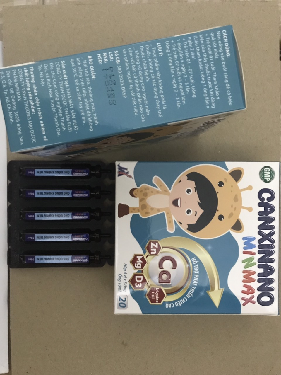 CANXINANO MINMAX - Hỗ trợ phát triển chiều cao, ngăn ngừa loãng xương