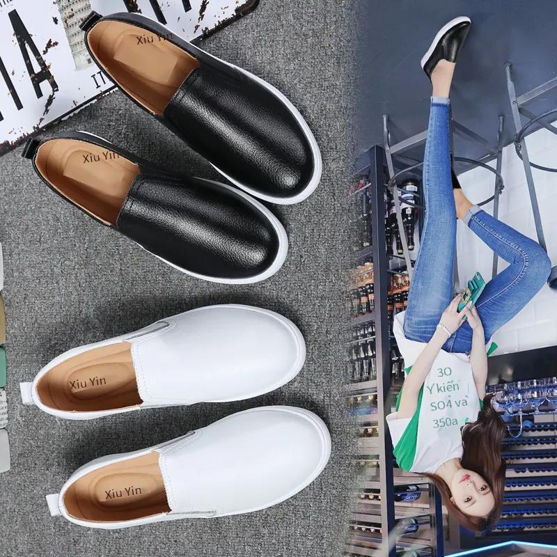 Giày da phong cách mới nhất cỡ lớn ins giảm giá mới nhất bán chạy giày đôi giày công sở