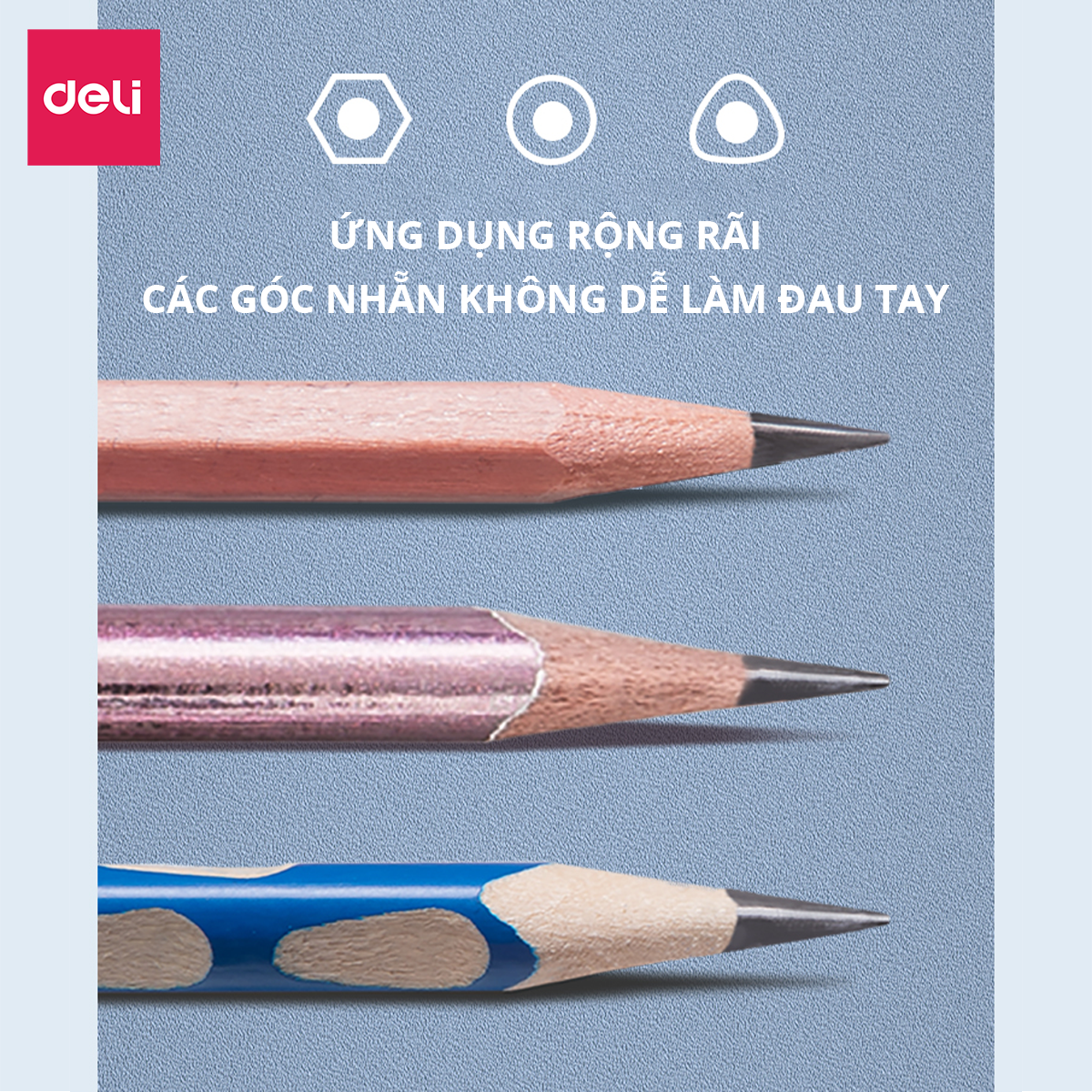 Gọt Bút Chì Điện Tự Động Deli - 1 Chiếc - 502