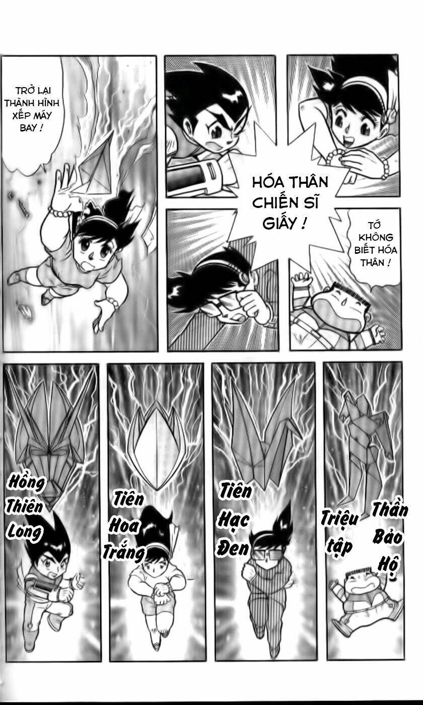 hiệp sĩ giấy - origami fighter chapter 43 45