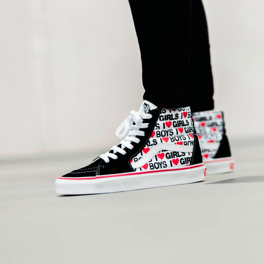 Giày Vans UA SK8-Hi I Heart VN0A4U3CWKU