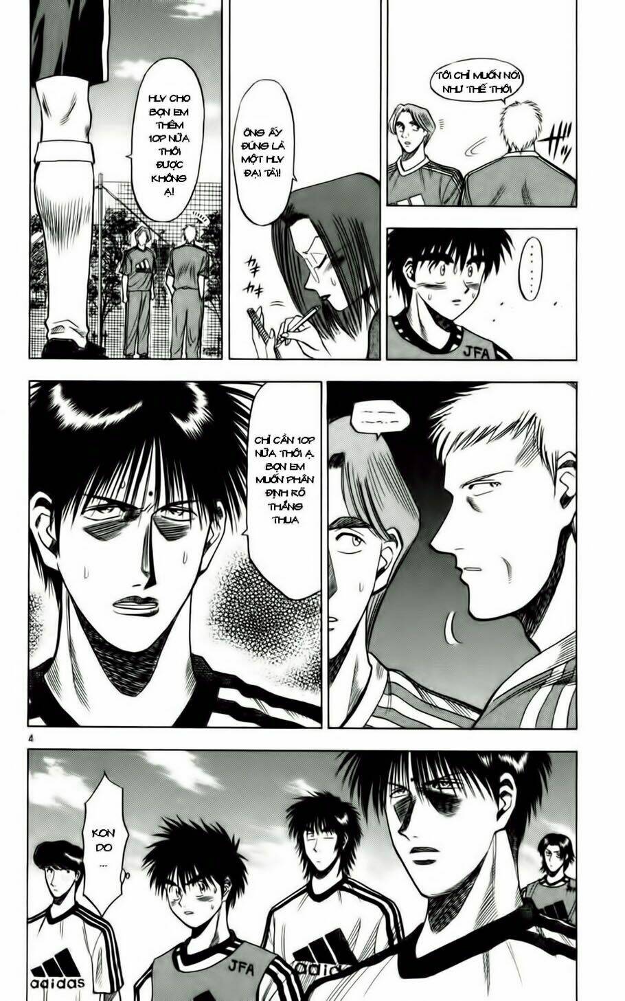 vũ điệu trên sân cỏ - fantasista chapter 55 4