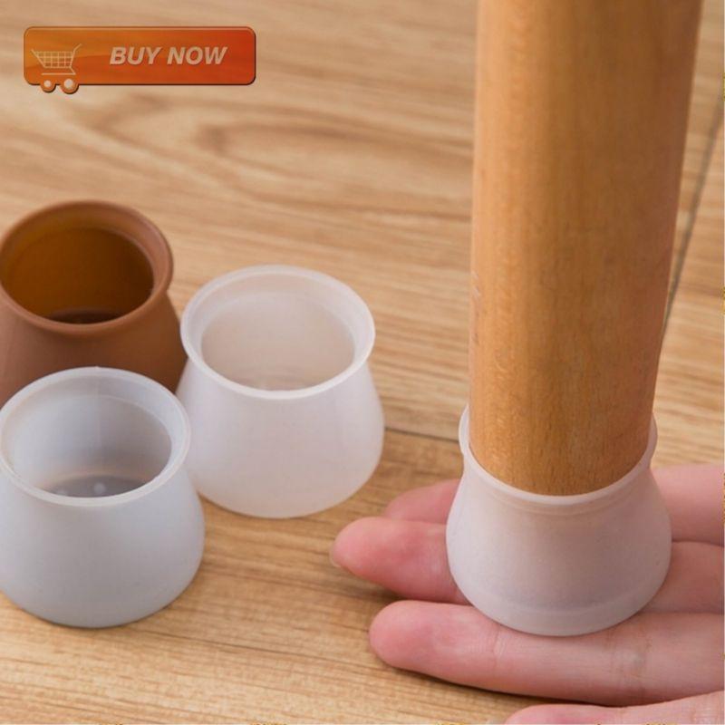 Bọc Đế Chân Bàn, Ghế Chống Trơn, Trượt, Chống Xước Cho Sàn Gỗ