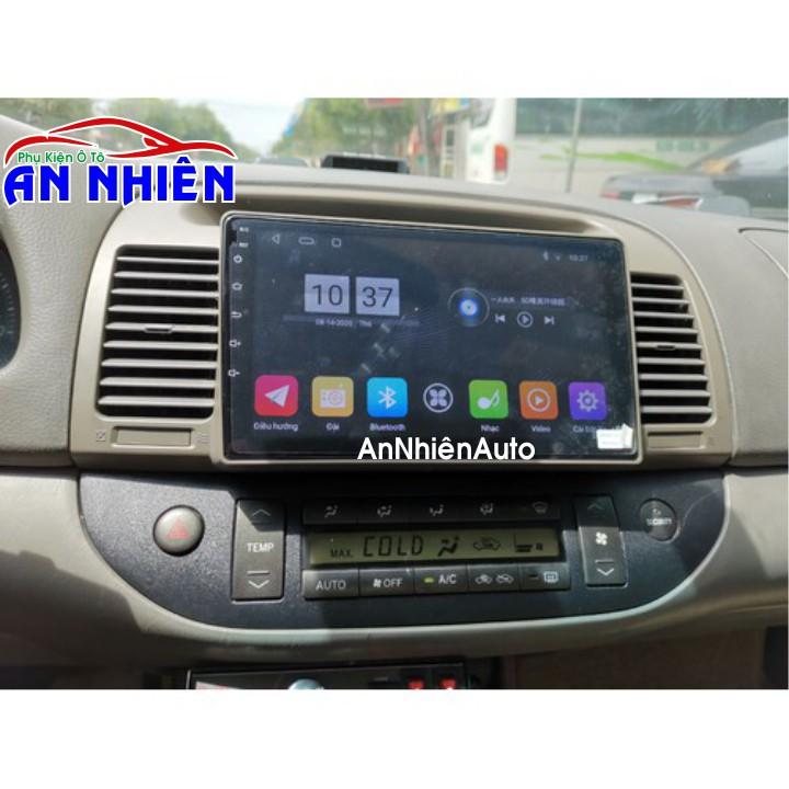 Màn Hình Android 9 inch Cho CAMRY 2002-2005 - Đầu DVD Chạy Android Tiếng Việt Kèm Mặt Dưỡng Giắc Toyota Camry