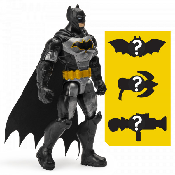 Người Dơi Batman 4 inch và vũ khí trợ lực bí mật SPIN MASTER 6058529