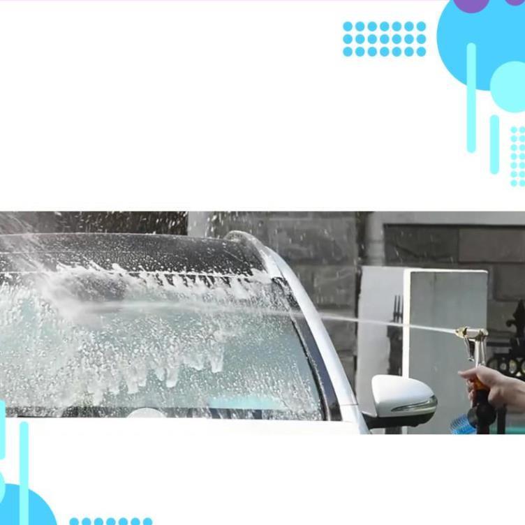 Bộ dây vòi xịt ️bơm nước phun sương️ , tăng áp 3 lần, loại 3m, 5m 206622-5Kcút sập, nối, d.vàng