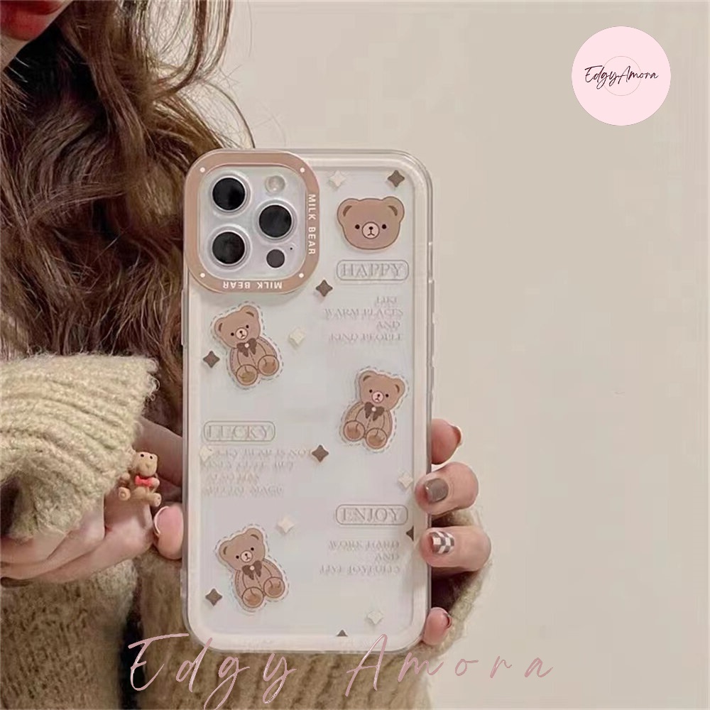 Ốp lưng Iphone chống sốc in hình gấu dành cho Iphone 11 / Phone 11 Pro / Iphone 11 Pro Max / Iphone 12 / Iphone 12 Pro / Iphone 12 Pro Max / Iphone 13 / Iphone 13 Pro / IPhone 13 Pro Max / Iphone 14/ Iphone 14 Pro / Iphone 14 Pro Max