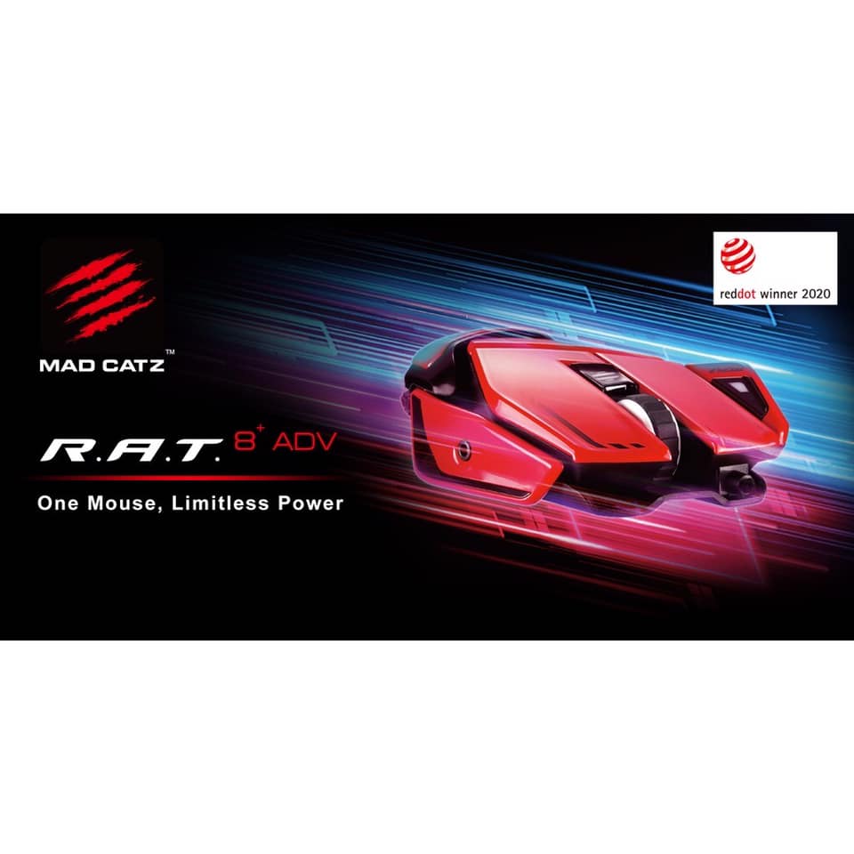 Chuột máy tính MADCATZ R.A.T.8+ ADV - Hàng chính hãng