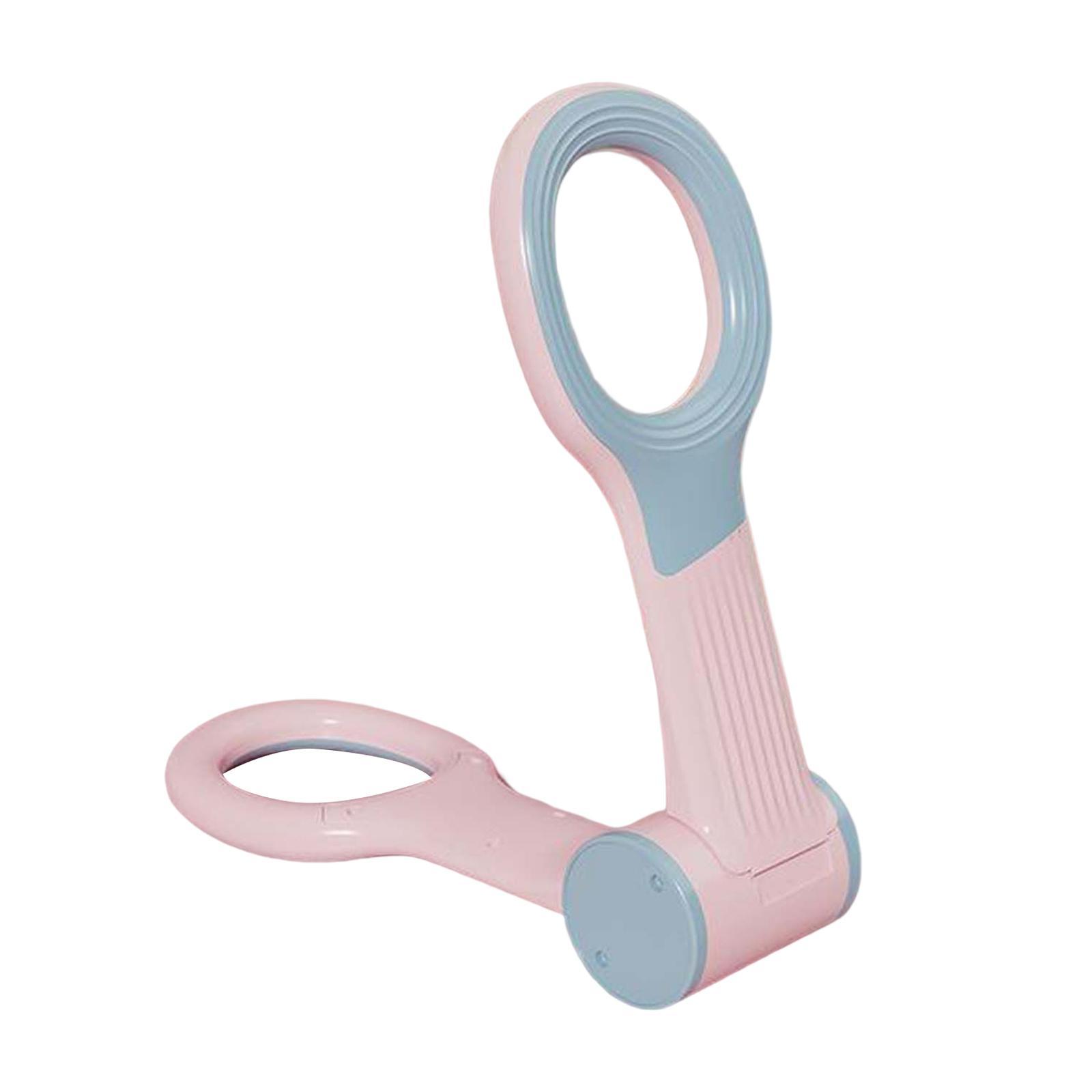 Women Hip Trainer Comfortable Inner Thigh Exerciser for Sport Workout Yoga Pink