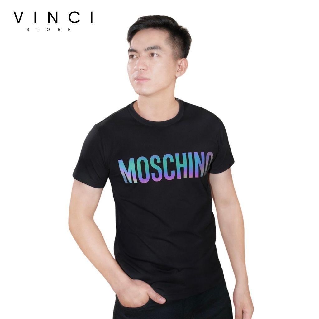 Áo Thun Nam Phản Quang Cotton Tay Ngắn