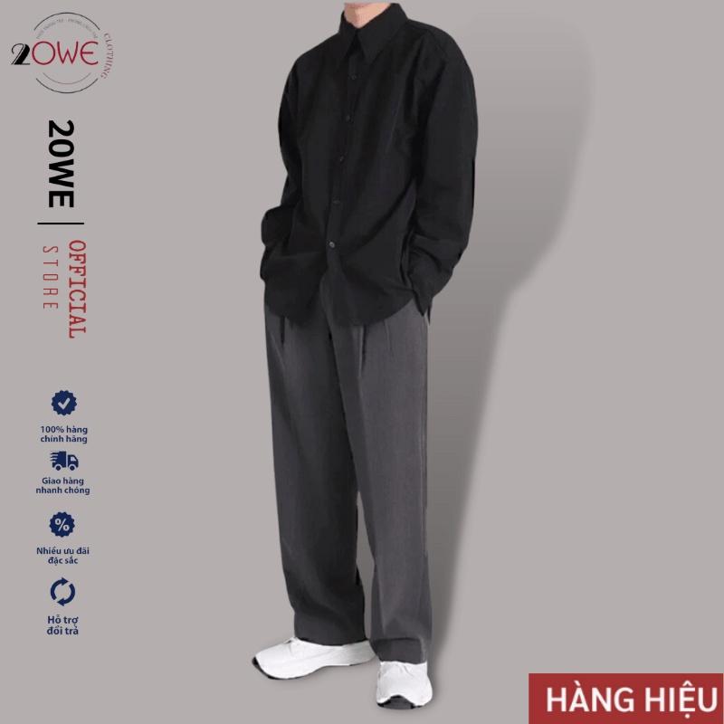Áo sơ mi nam 20We chất kate lụa siêu đẹp, Áo sơ mi phong cách công sở