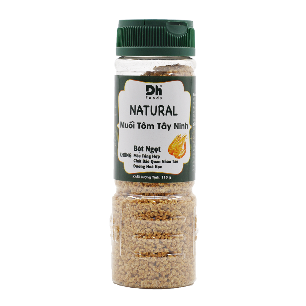 Natural Muối tôm Tây Ninh 110gr Dh Foods