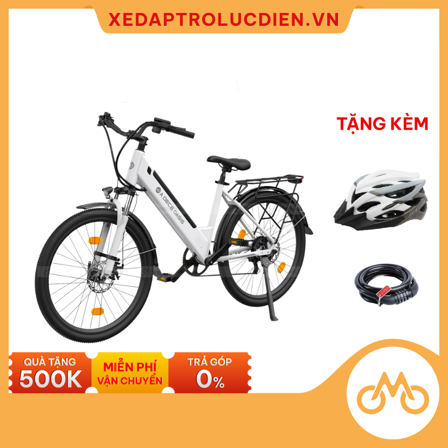 Xe Đạp Điện Trợ Lực ADO A26S XE - Động Cơ Công Suất 500W Mạnh Mẽ - Xe Đạp Điện City Bike Dễ Dàng Điều Khiển