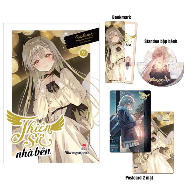 Sách - [Light Novel] Thiên Sứ Nhà Bên - Tập 9 - Bản Giới Hạn - Tặng Kèm Bookmark + Postcard 2 Mặt + Standee Bập Bênh