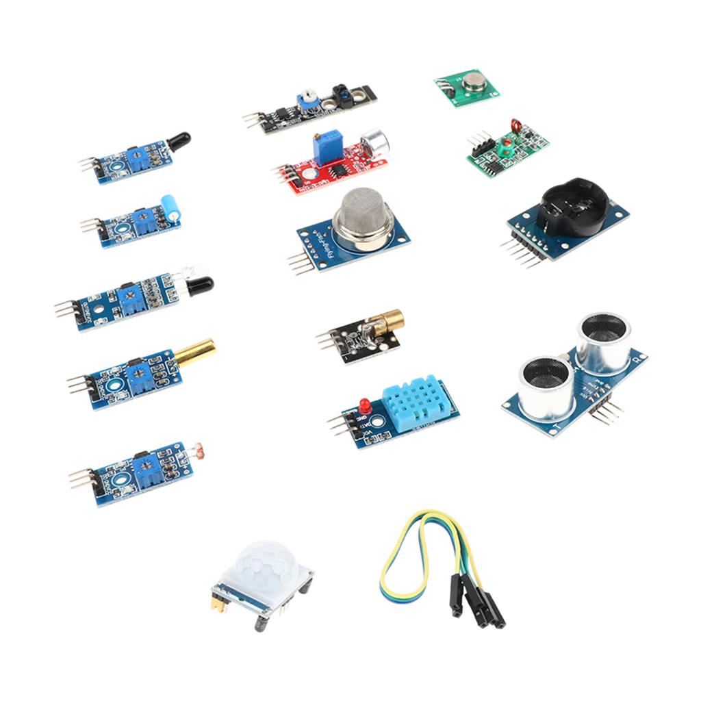 16 in 1 Sensor Kit Project Super Starter Kits for and Raspberry Pi 3