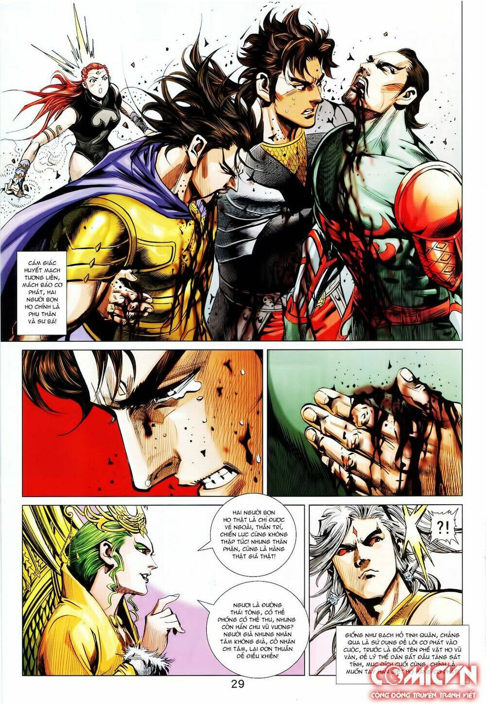 hoàng triều quân lâm chapter 18.2 16