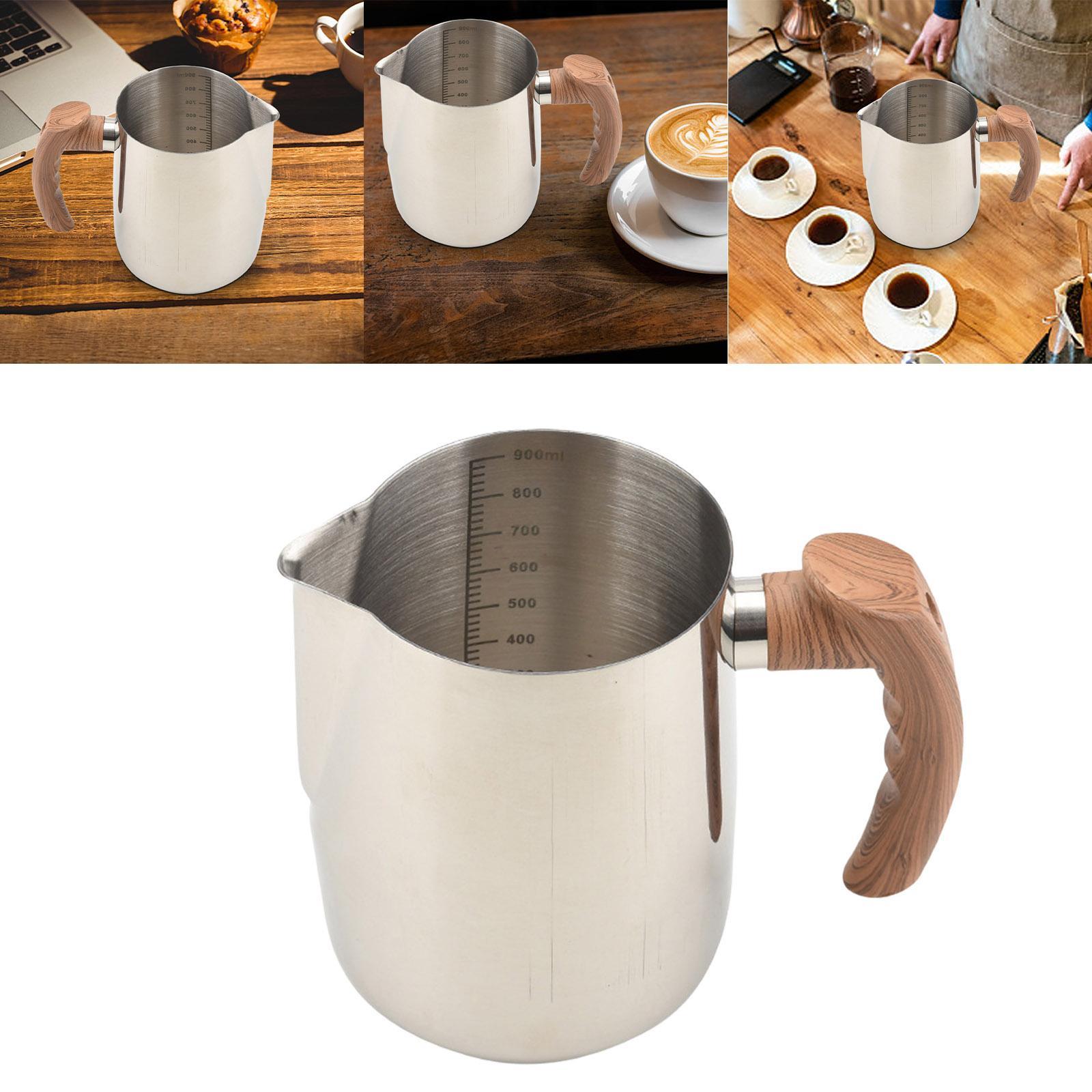 Milk Frothing Cup Easy Clean Milk Frothing Jug for Party Home Kitchen