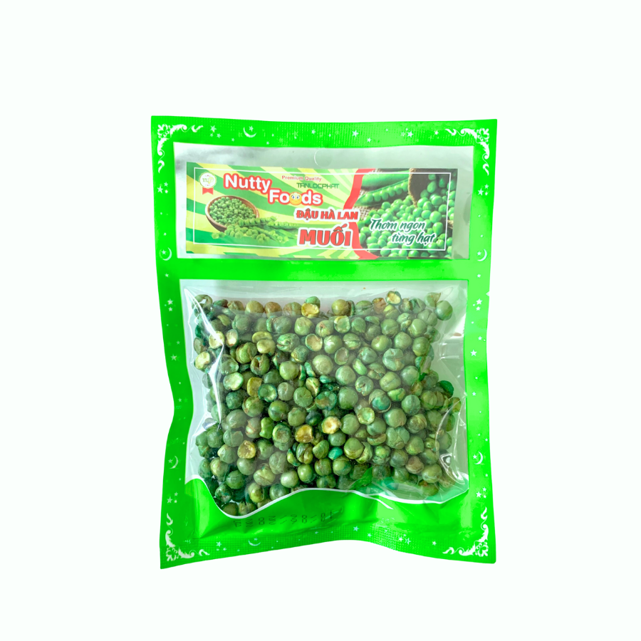 ĐẬU HÀ LAN RANG MUỐI TÂN LỘC PHÁT - BỊCH 100G