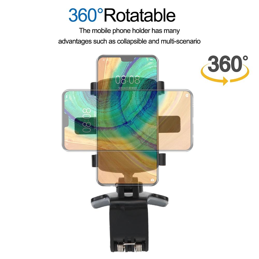 Giá đỡ điện thoại/ GPS 4 -7 inch xoay 360 độ sử dụng tiện lợi cho xe hơi