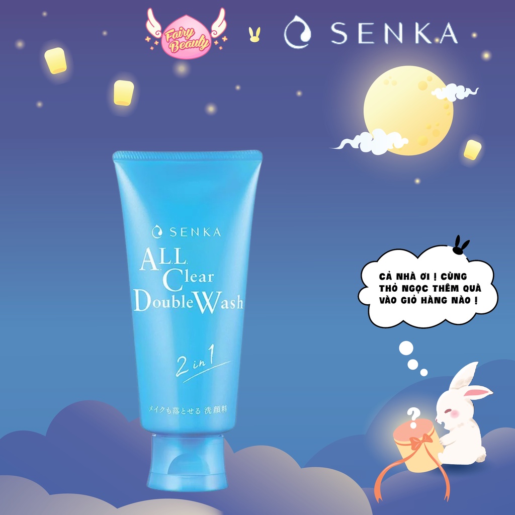 Sữa Rửa Mặt Tẩy Trang 2 Trong 1 Sạch Sâu Và Dịu Nhẹ Cho Da Nhạy Cảm A.L.L Clear Double Wash 120g