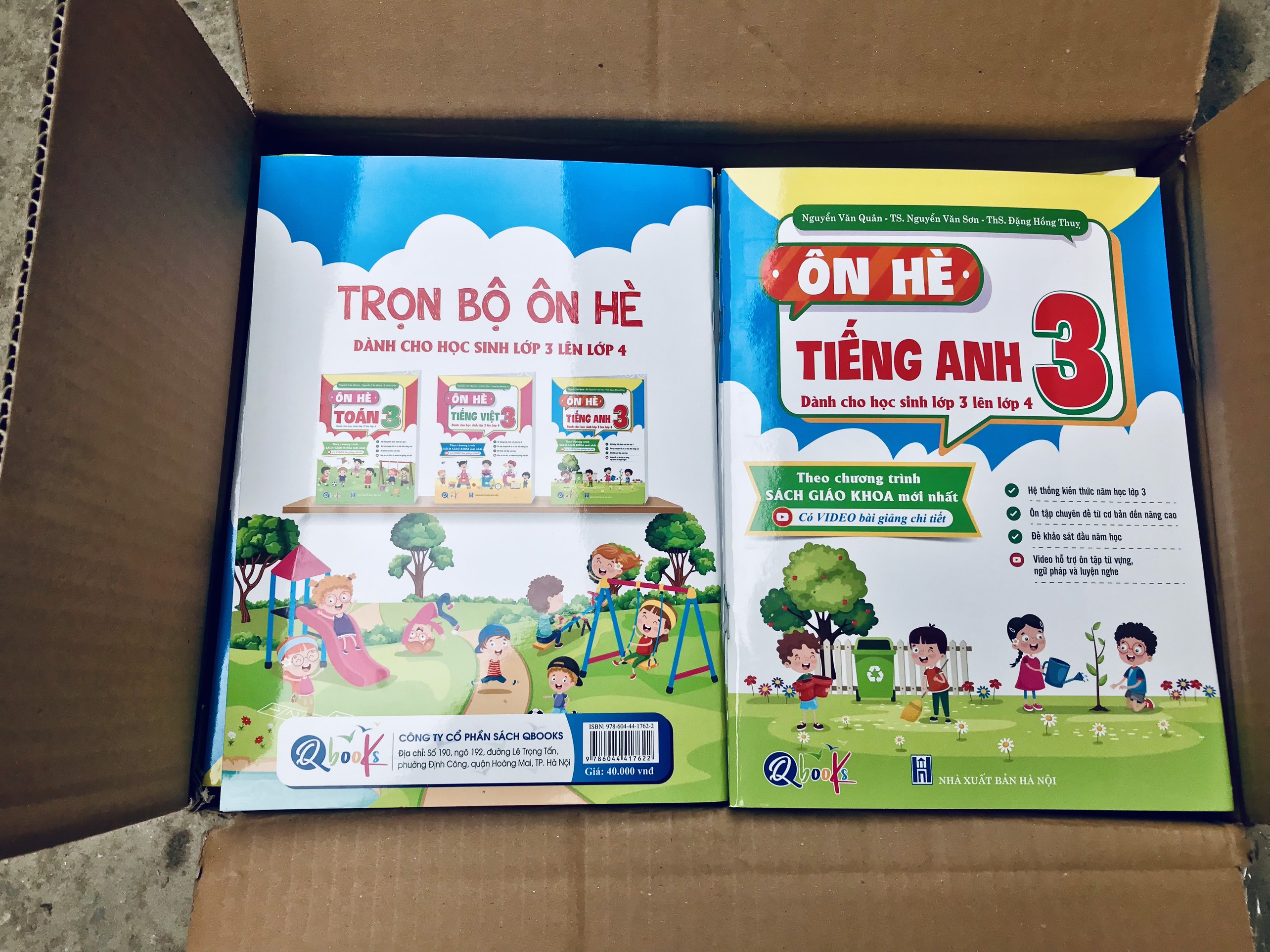 Sách - Ôn hè tiếng anh 3