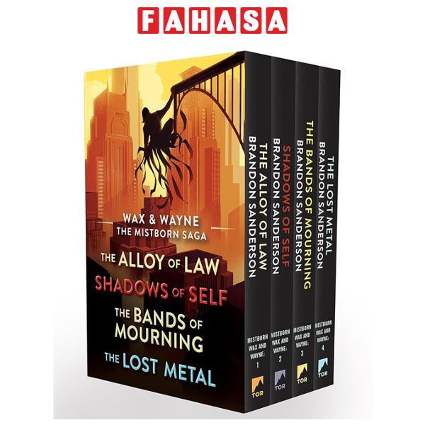 Sách ngoại văn: Wax And Wayne, The Mistborn Saga Boxed Set