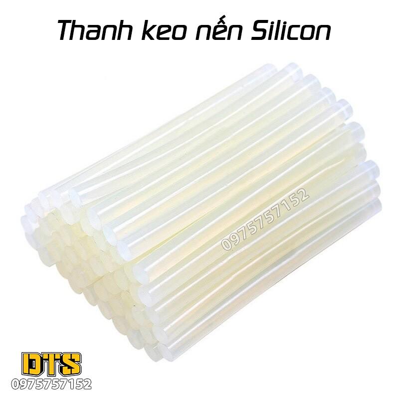 Combo thanh keo nến Silicon chất lượng cao chuyên dùng cho súng bắn keo đường kính 10mm, 7mm keo ra đều siêu dính