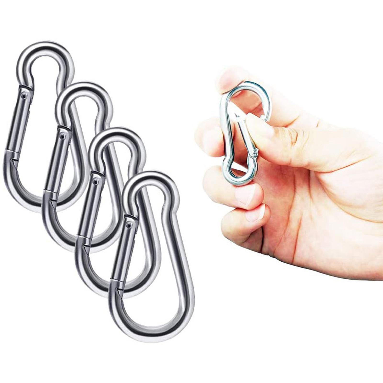 Pad Eye Plate Hanging Hardware Fitting Set Solid Swing Hook Heavy Duty Metal Staple Hooks for Camping Home Use Shade Sail Yoga Training