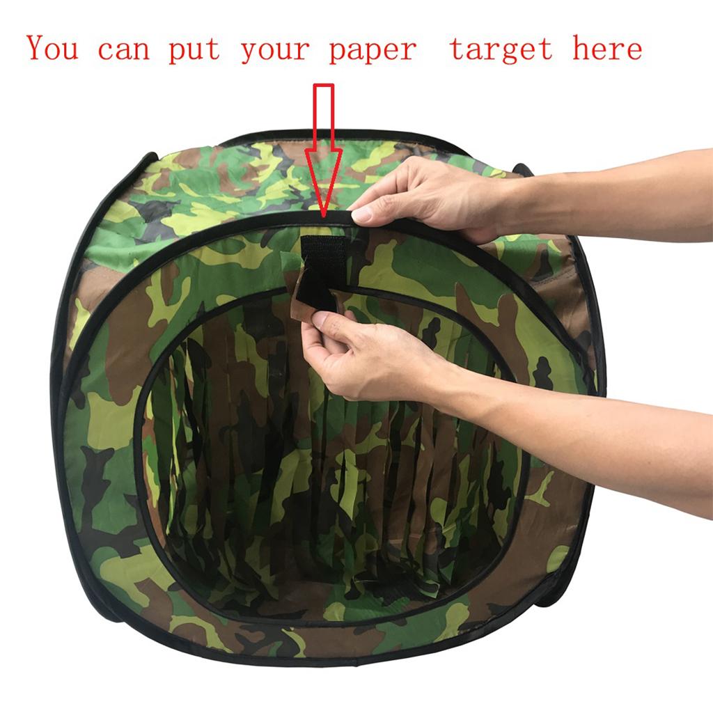2Pcs Portable Nylon Lightweight Magic Sticker For Hunting Practice