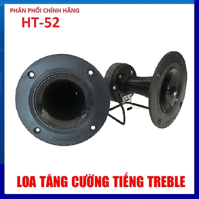 Bộ 2 loa treble tròn HT52 - Hàng chính hãng