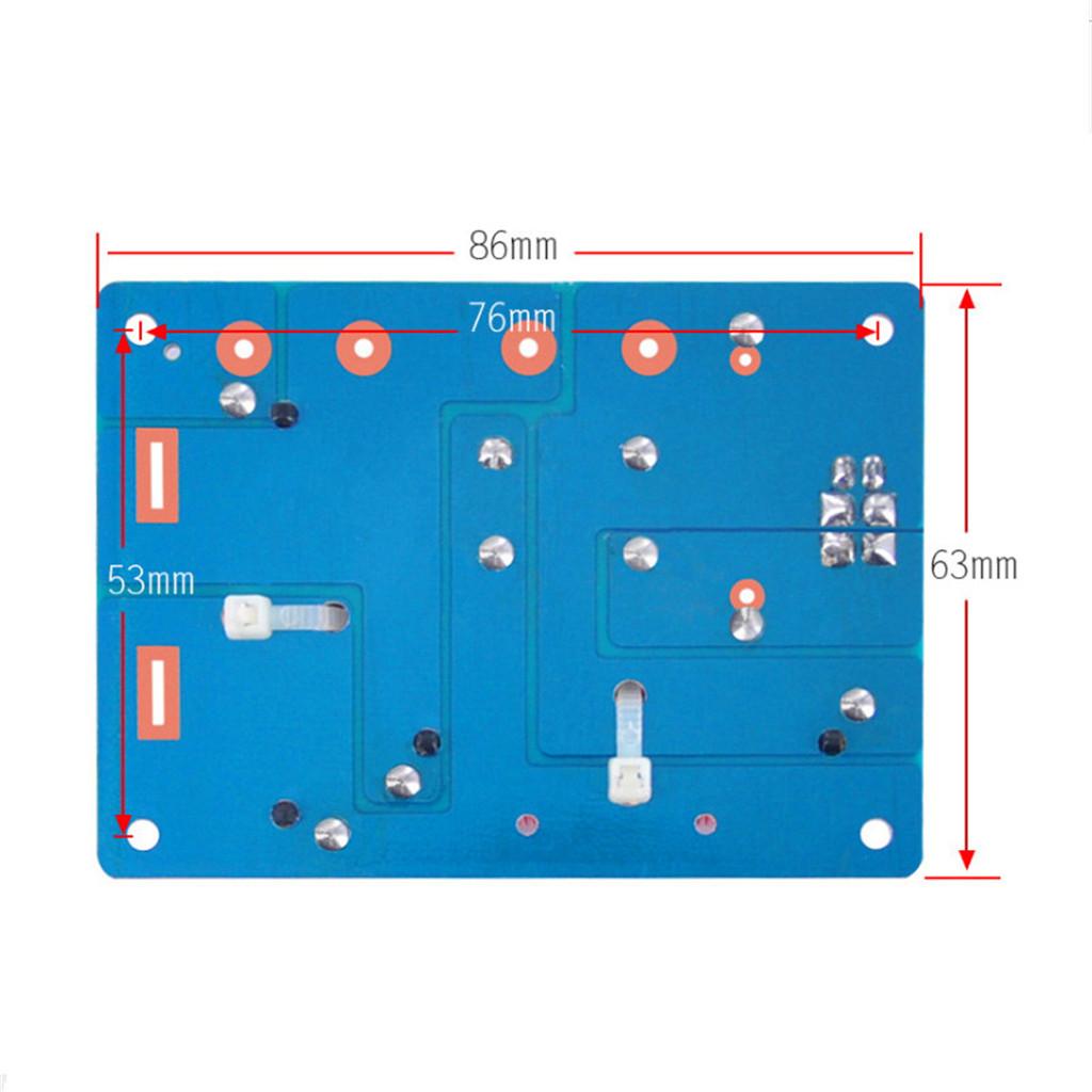1Pcs Treble Bass 2 Way Frequency Divider Audio Crossover Filter Board 100W