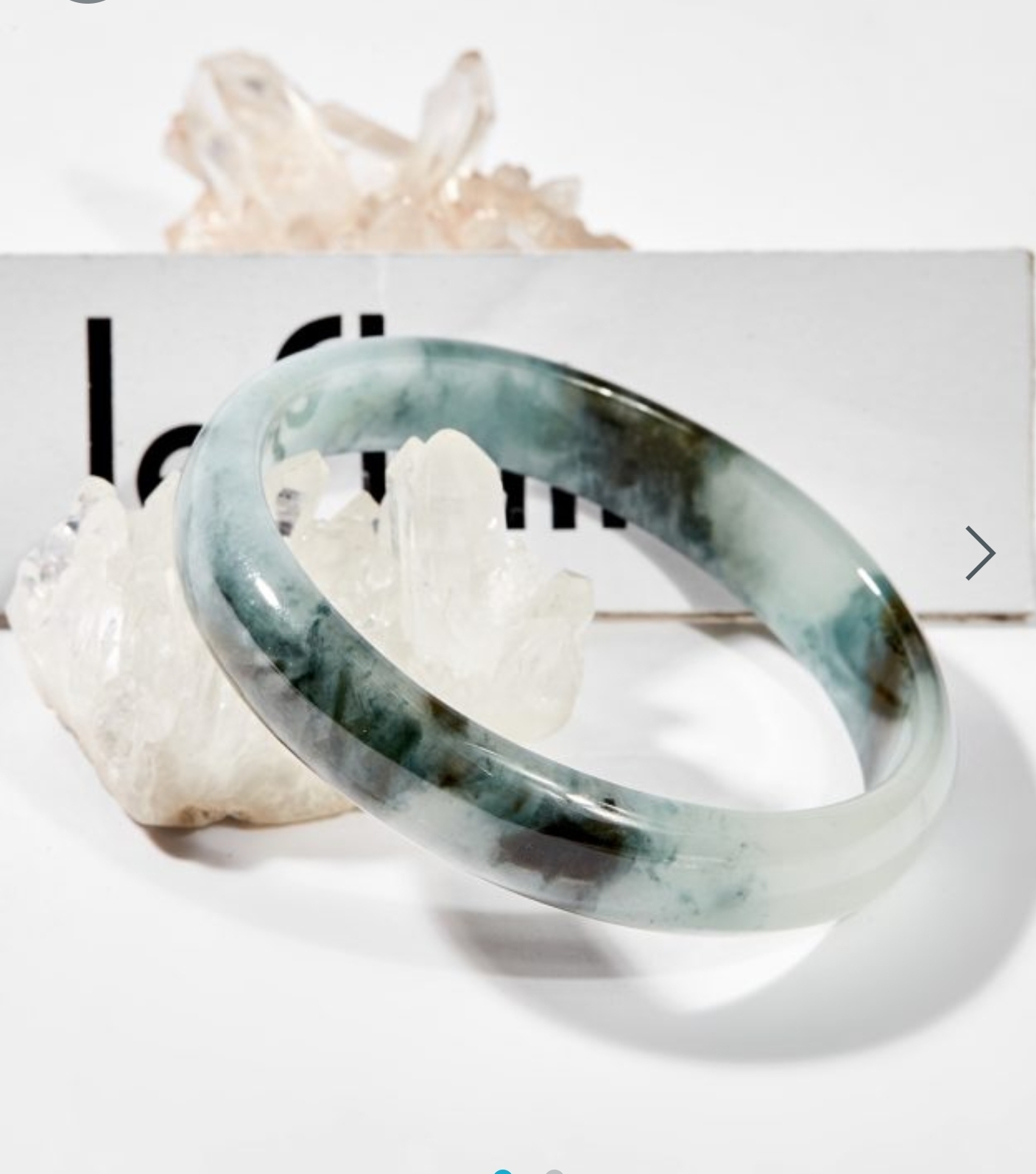 Vòng Tay Cẩm Thạch Jadeite Bản Hẹ 60 mm