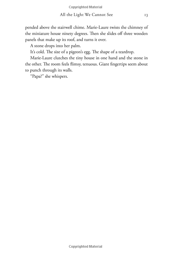 Sách All The Light We Cannot See [Export-Only]