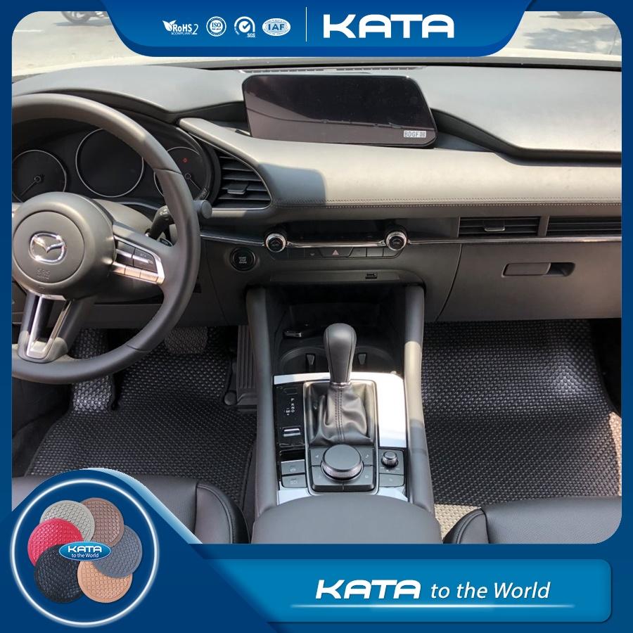Thảm lót sàn ô tô KATA cho xe Mazda 3 - Khít với sàn xe, Chống trơn, Không mùi, Không ẩm mốc