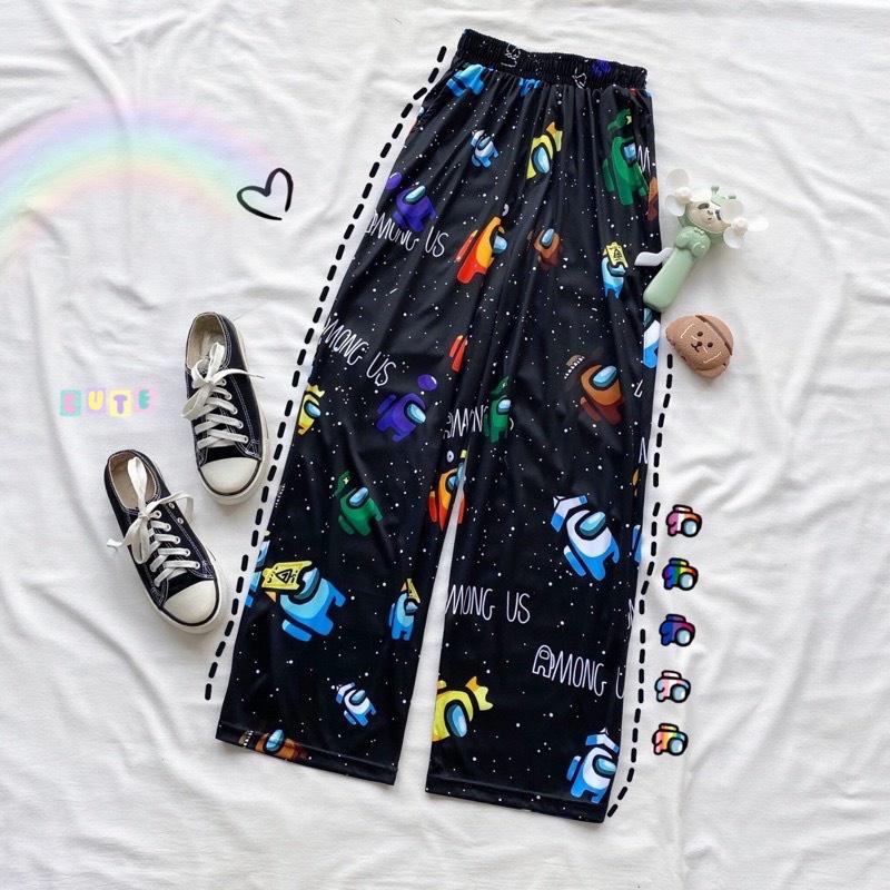 Quần jogger unisex SIB Clothing hoạ tiết cartoon hoạt hình SIB035