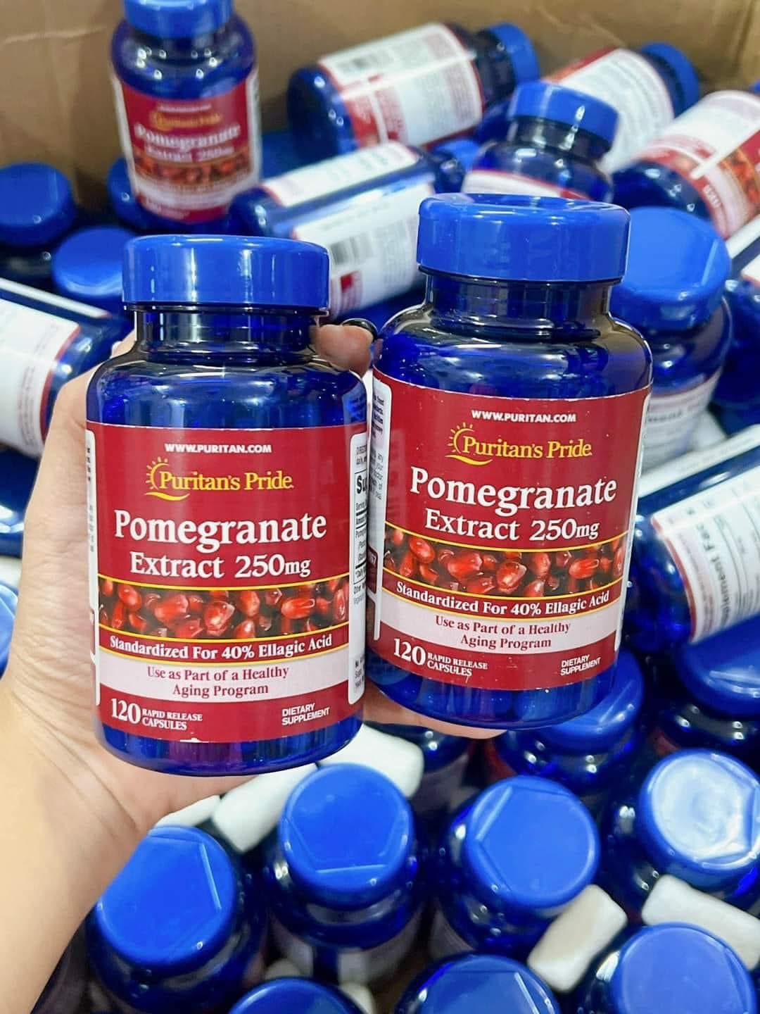 Viên Chống Nắng ngừa nám Pomegranate Extract 250Mg 120 Viên