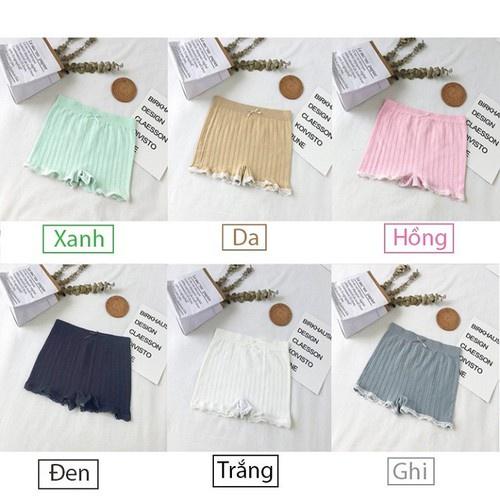 Quần váy gân tăm xuất Hàn 4 chiều