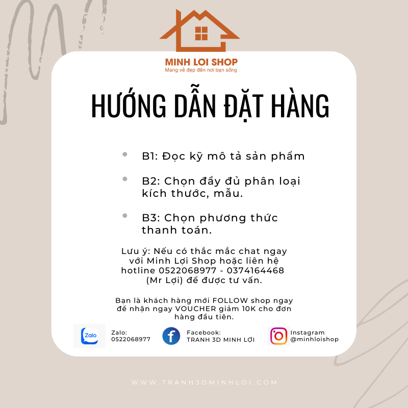 Tranh Phật Di Lặc phong thủy phát tài may mắn TẶNG KÈM ĐINH TREO PDL05