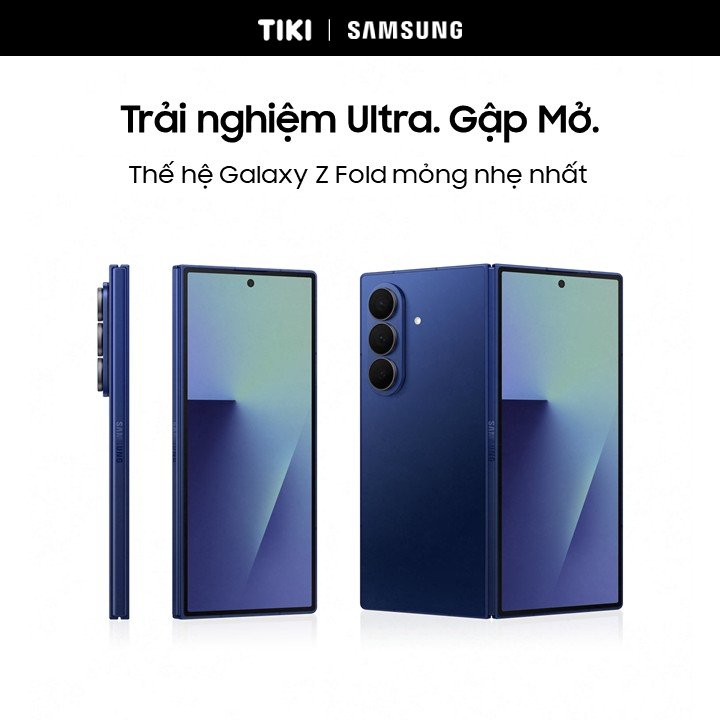 Điện thoại Samsung Galaxy Z Fold7, Điện thoại AI, Camera 200MP, Màn hình 8.0&quot; tối ưu đa nhiệm, Mỏng nhẹ nhất - Hàng Chính Hãng