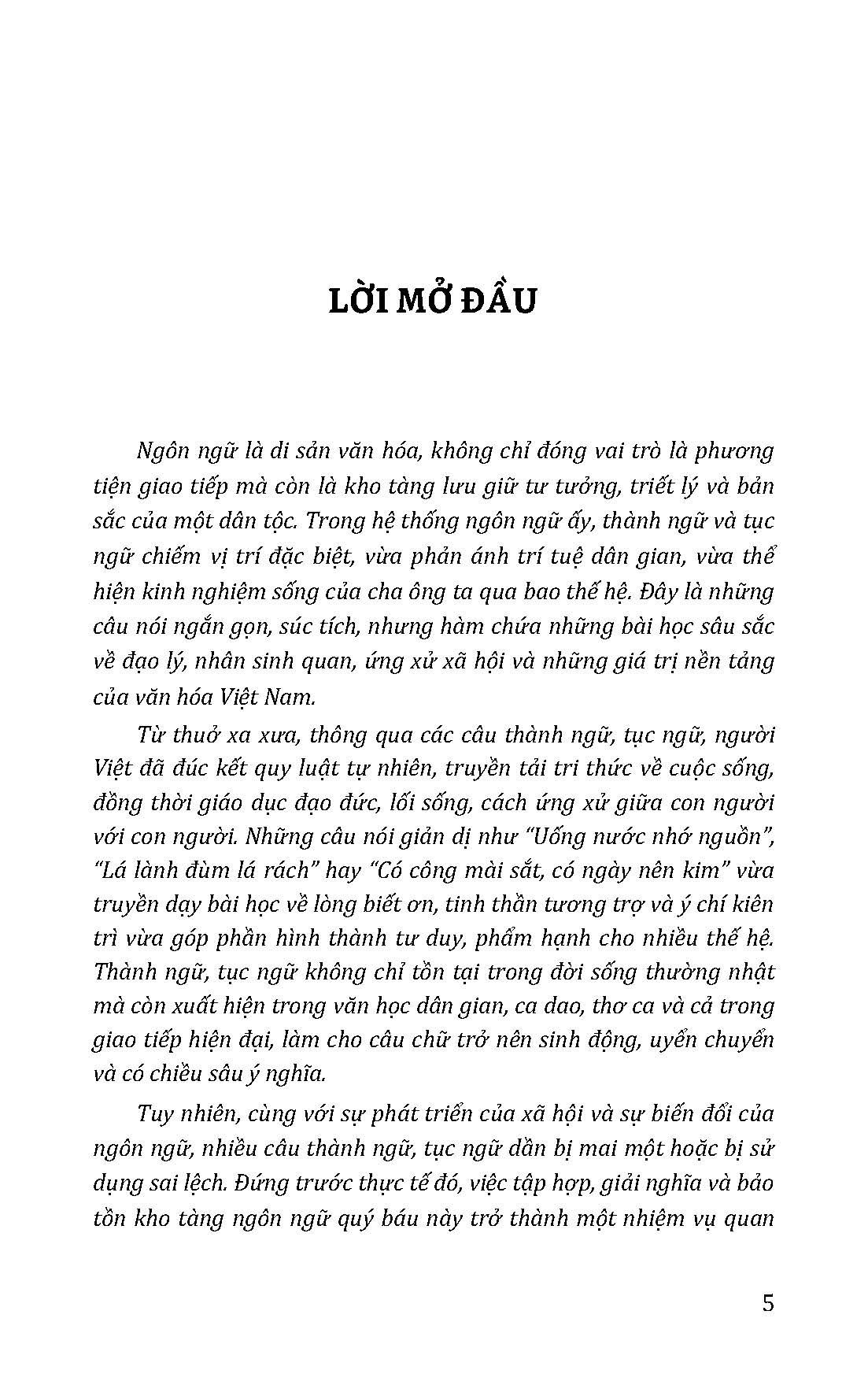 Giải Nghĩa Thành Ngữ Tục Ngữ Việt Nam - Quyển 1: Từ A Đến L