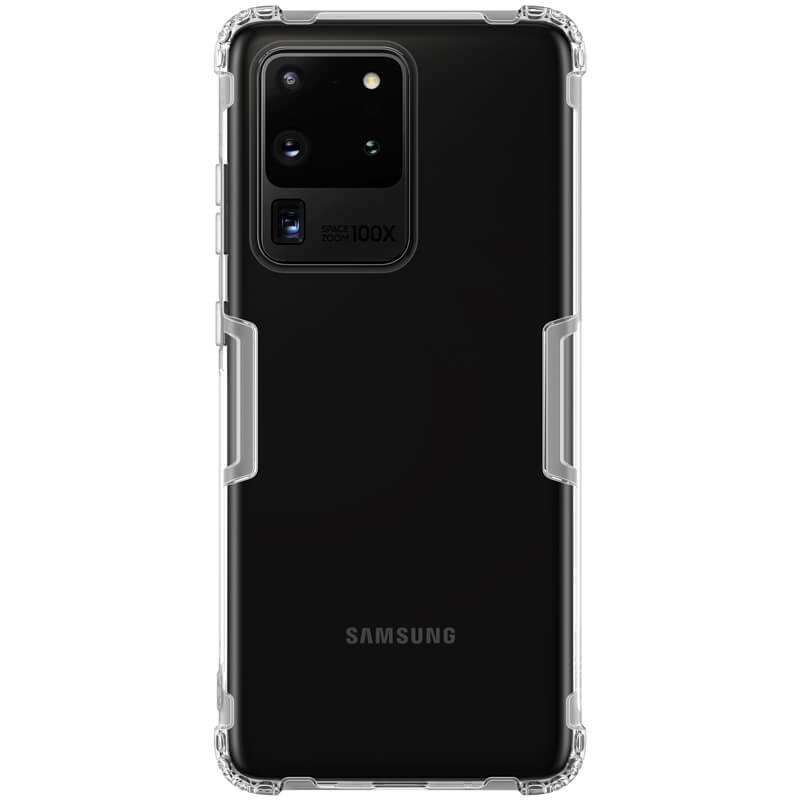 Ốp lưng cho Samsung Galaxy S20 Ultra (S20 Ultra 5G) silicon Nillkin chống sốc - Hàng chính hãng