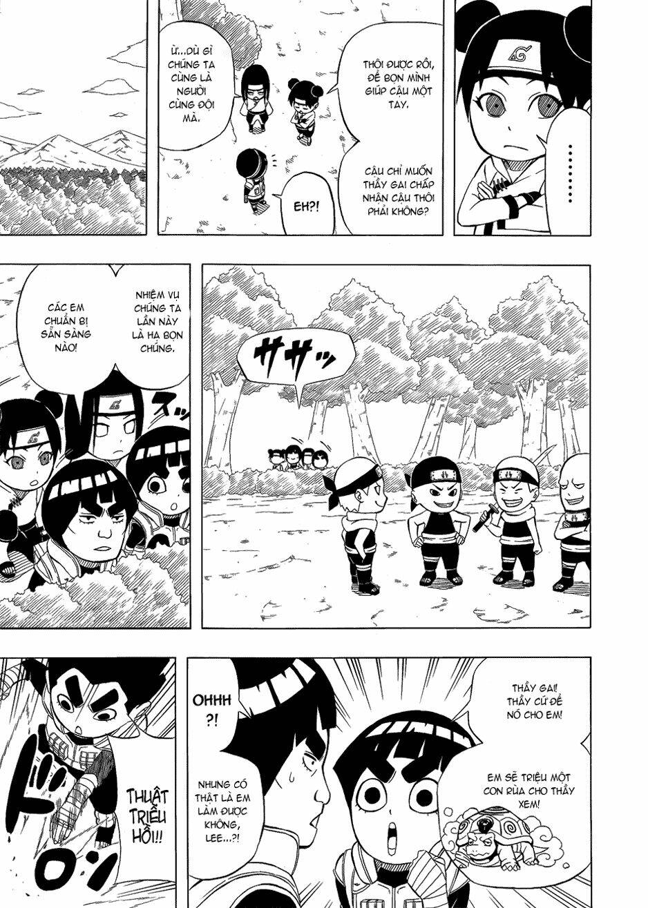 cửu vĩ hồ ly ngoại truyện rock lee chapter 1 9
