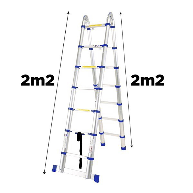 Thang Nhôm Rút Chữ A Kachi MK242 (2M2 – 4M4)