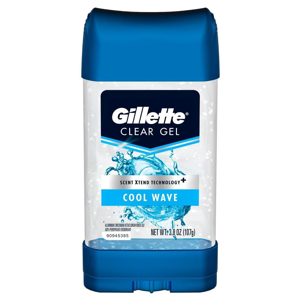 Lăn Khử Mùi Gillette Dạng Gel Cool Wave Clear Gel 107g - Hàng USA